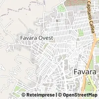 Map Favara