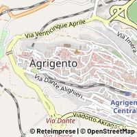 Kort Agrigento