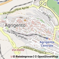 Térkép Agrigento