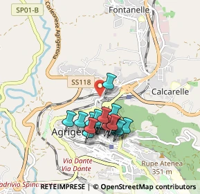 Mappa QUADRIVIO, 92100 Agrigento AG, Italia (0.862)