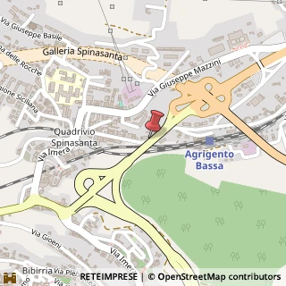 Mappa Via Pier Santi Mattarella,  18, 92100 Agrigento, Agrigento (Sicilia)
