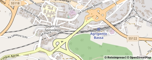 Mappa Agrigento