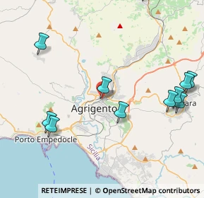 Mappa Via Scime' G, 92100 Agrigento AG, Italia (6.28)