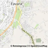 Mapa Favara