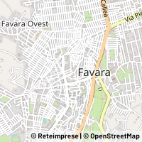 Map Favara