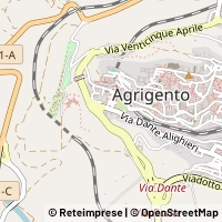 Kort Agrigento