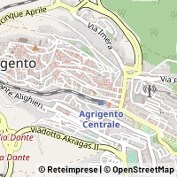 Kort Agrigento