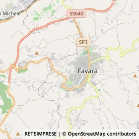 Mappa Favara