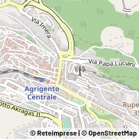 Map Agrigento