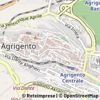 Kort Agrigento