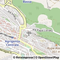 Kaart Agrigento