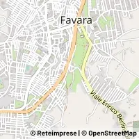 Mapa Favara