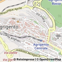 Karte Agrigento
