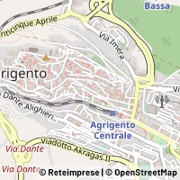 地図 Agrigento