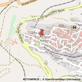 Mappa Cortile Contarini, 8, 92100 Agrigento, Agrigento (Sicilia)