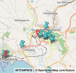 Mappa Vicolo S. Francesco di Paola, 92100 Agrigento AG, Italia (2.56385)