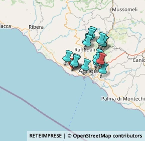 Mappa Via Portella delle Ginestre, 92010 Realmonte AG, Italia (10.28118)