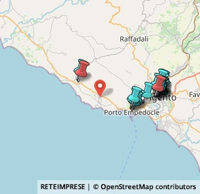 Mappa Via Portella delle Ginestre, 92010 Realmonte AG, Italia (8.6045)