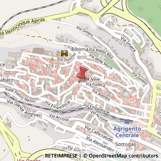 Mappa Via Atenea, 231, 92100 Agrigento, Agrigento (Sicilia)