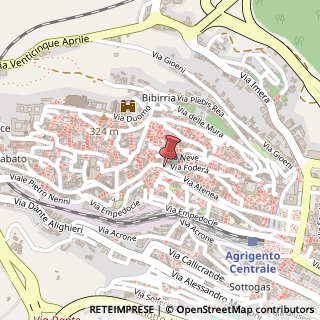 Mappa Via Atenea,  213, 92100 Agrigento, Agrigento (Sicilia)