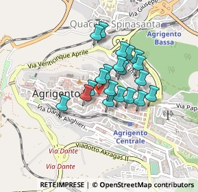 Mappa Via Neve, 92100 Agrigento AG, Italia (0.343)