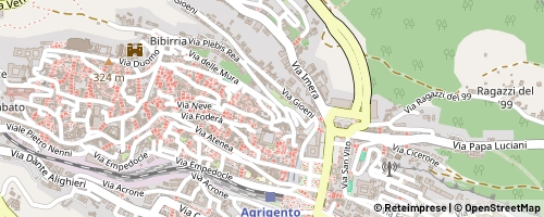 Mappa Agrigento