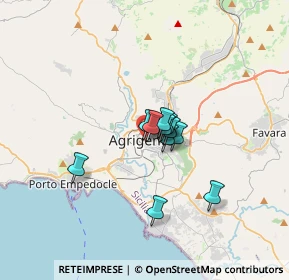 Mappa Via Orfane, 92100 Agrigento AG, Italia (2.16818)