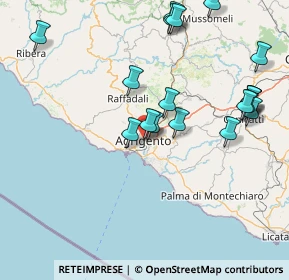 Mappa Via Orfane, 92100 Agrigento AG, Italia (19.79)