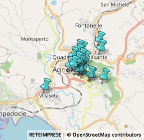 Mappa Via Orfane, 92100 Agrigento AG, Italia (0.916)