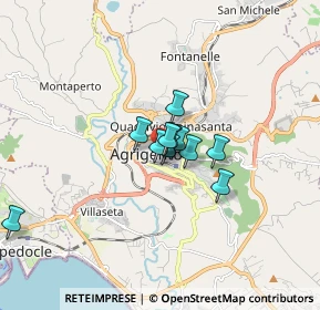 Mappa Vicolo Gozza, 92100 Agrigento AG, Italia (1.08909)