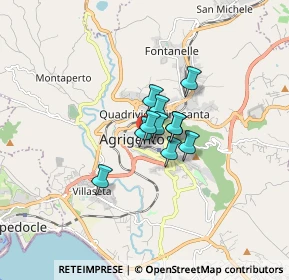 Mappa Vicolo Gozza, 92100 Agrigento AG, Italia (0.9)