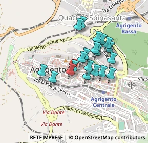 Mappa Vicolo Gozza, 92100 Agrigento AG, Italia (0.3795)