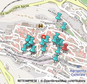 Mappa Vicolo Gozza, 92100 Agrigento AG, Italia (0.2055)