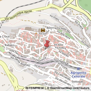 Mappa Via Atenea,  279, 92100 Agrigento, Agrigento (Sicilia)