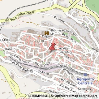 Mappa Via Atenea, 317, 92100 Agrigento, Agrigento (Sicilia)