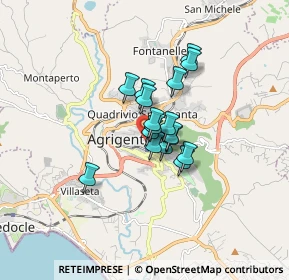 Mappa Salita F. Sala, 92100 Agrigento AG, Italia (1.09765)