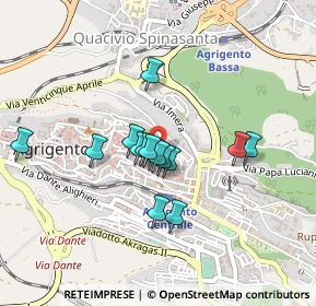 Mappa Salita F. Sala, 92100 Agrigento AG, Italia (0.36733)