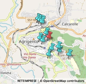 Mappa Salita F. Sala, 92100 Agrigento AG, Italia (0.71533)