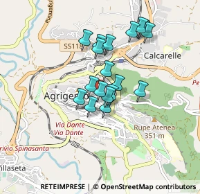 Mappa Salita F. Sala, 92100 Agrigento AG, Italia (0.75222)