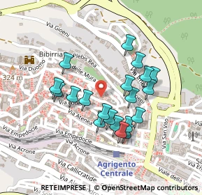 Mappa Salita F. Sala, 92100 Agrigento AG, Italia (0.22)