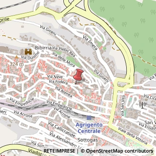 Mappa Salita F. Sala, 2, 92100 Agrigento, Agrigento (Sicilia)