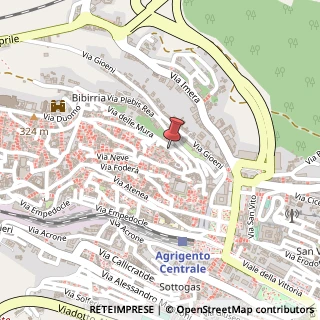 Mappa Via Fosse, 16, 92100 Agrigento, Agrigento (Sicilia)