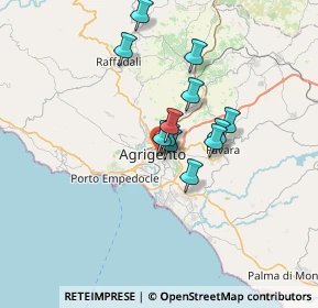 Mappa Salita F. Sala, 92100 Agrigento AG, Italia (5.49083)