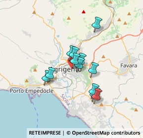 Mappa Salita F. Sala, 92100 Agrigento AG, Italia (2.76917)