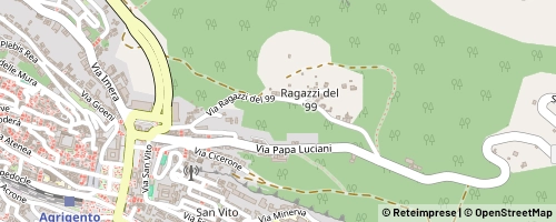 Mappa Agrigento