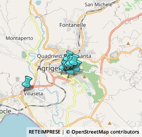 Mappa Piazza Fratelli Rosselli, 92100 Agrigento AG, Italia (0.88833)
