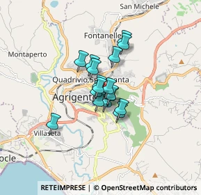 Mappa Piazza Fratelli Rosselli, 92100 Agrigento AG, Italia (1.04235)