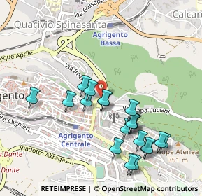 Mappa Piazza Fratelli Rosselli, 92100 Agrigento AG, Italia (0.556)