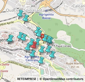 Mappa Piazza Fratelli Rosselli, 92100 Agrigento AG, Italia (0.459)