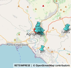 Mappa Salita la Lumia, 92100 Agrigento AG, Italia (2.36)